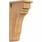 Ekena Millwork Pescadero Smooth Corbel w/Backplate, Western Red Cedar, 7 1/2"W x 12"D x 24"H COR08X12X24PEC01SWR - alternate 1